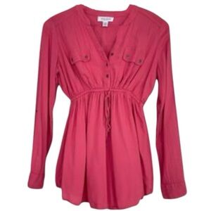 Motherhood Maternity PinkTop Size Large